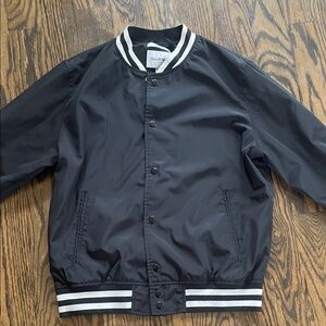 Goodfellow & Co Men's Black Varsity Bomber Jacket